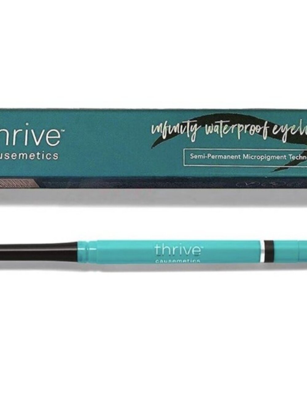 Thrive Causemetics-Infinity Waterproof Eyeliner Shade: Lauren Black Matte Pencil